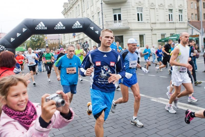 Aštuntąjį tarptautinį Vilniaus maratoną nugalėjo baltarusis
