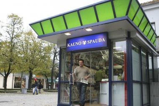 Spaudos kioske norėčiau sumokėti visus mokesčius