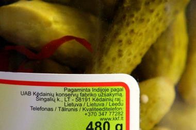 "Kėdainių konservų fabrikas" agurkus marinuoja Indijoje (papildyta)