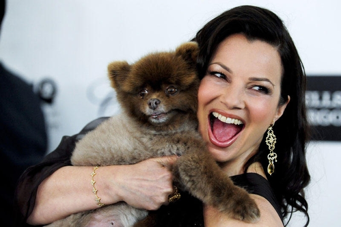 Aktorė Fran Drescher pirmą kartą sutuokė gėjų porą
