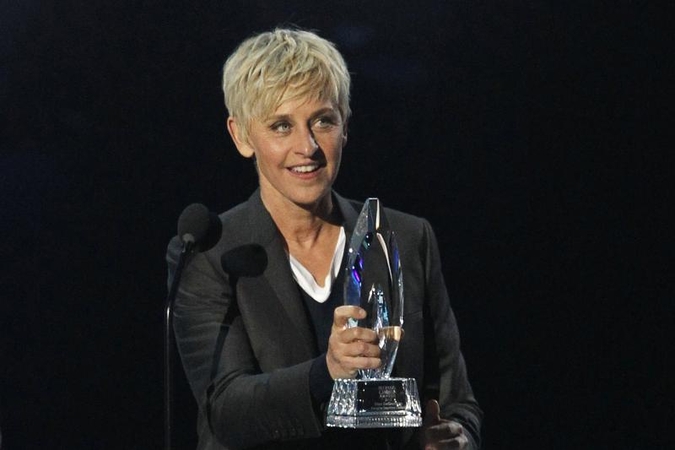 Ellen Degeneres pateko į Holivudo Šlovės alėją