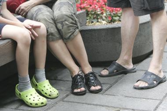 Kodėl dvokia kiniškos šlepetės?