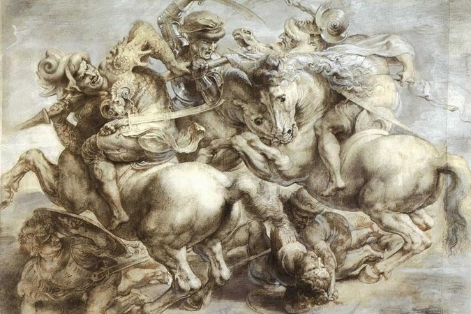 Mokslininkai leisis ieškoti dingusios L. da Vinci freskos
