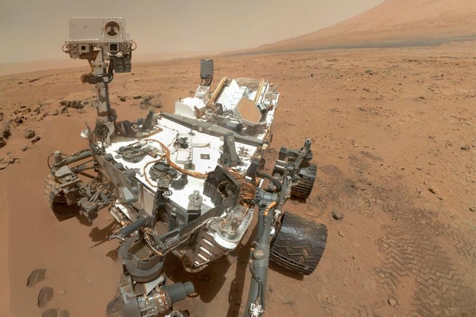 Intriga: ką sukrečiančio ką tik Marse atrado marsaeigis „Curiosity“?