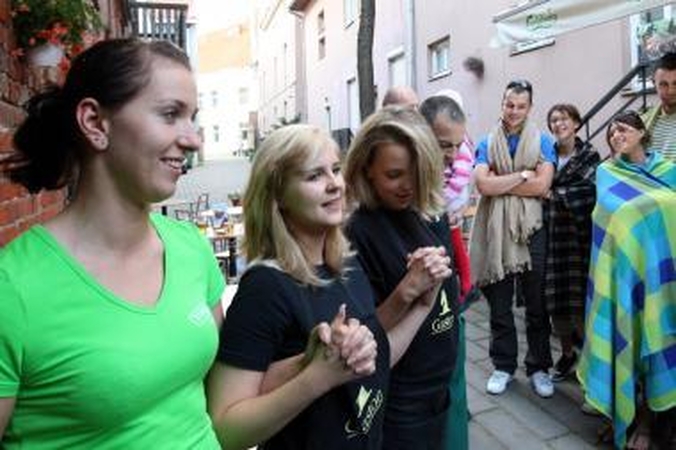 Tautiška giesmė gyvai skambėjo ir ištuštėjusiame Kaune