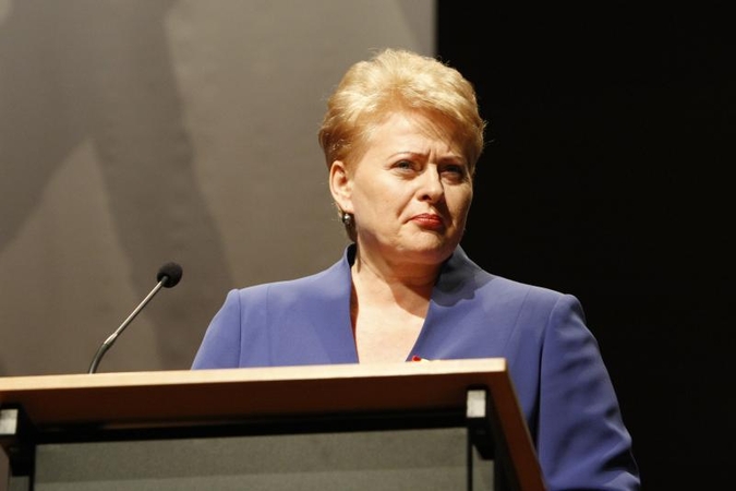 Prezidentė: suskystintų gamtinių dujų terminalas nebus pavojingas