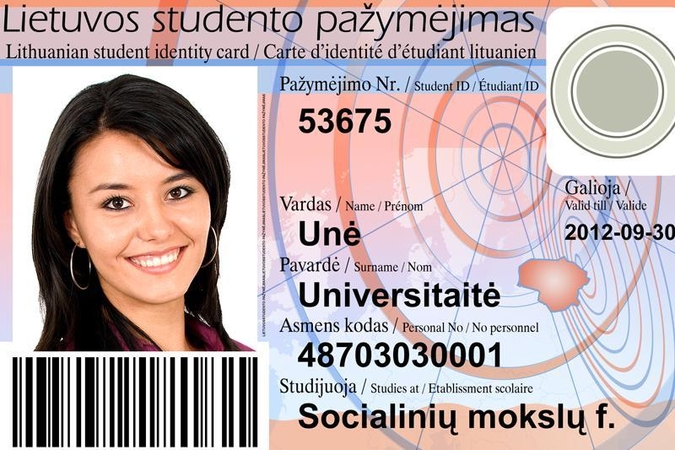 Spalį galios transporto lengvatas studentams garantuojančios pažymos