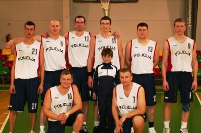 „Verslo“ A grupės čempionė - „Policijos-Miesto statybų“ ekipa  