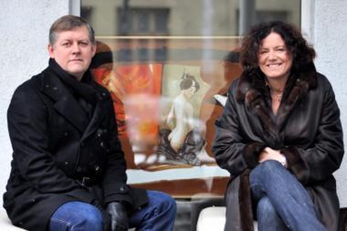 Naujamiestyje atidaroma V.Žuko paroda „Kalėdos ir geiša su perlais“ 