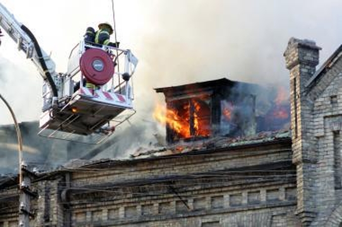 Užupyje užsiliepsnojo namas, kuriame įsikūręs restoranas "Tores" 