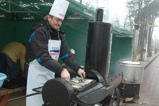 Palangoje – žuvies barbekiu čempionatas