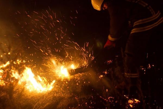 Lietuvą siaubia pernykštės žolės gaisrai