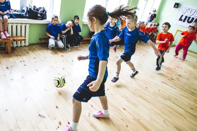 Futboliuko virusas vaikų lopšelyje-darželyje