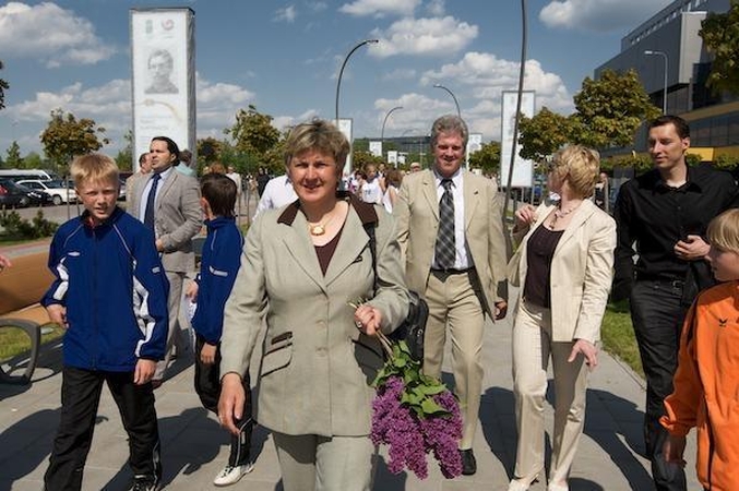 Vilniuje jau driekiasi Olimpiečių šlovės alėja