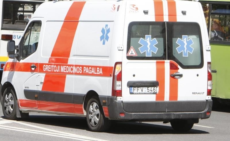 Klaipėdoje neblaivus vyras padegė žmoną 