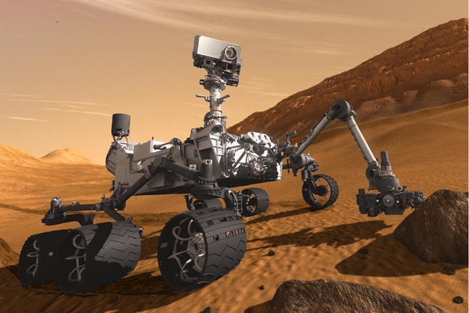 „Curiosity“ į Žemę turėtų pargabenti pirmieji į Marsą nuskridę žmonės