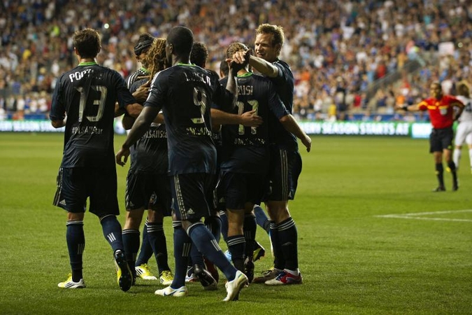 „Chelsea“ turėjo pripažinti MLS lygos rinktinės pranašumą