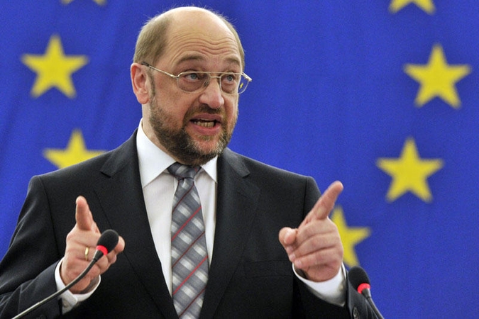 EP pirmininku išrinktas vokietis socialistas Martinas Schulzas