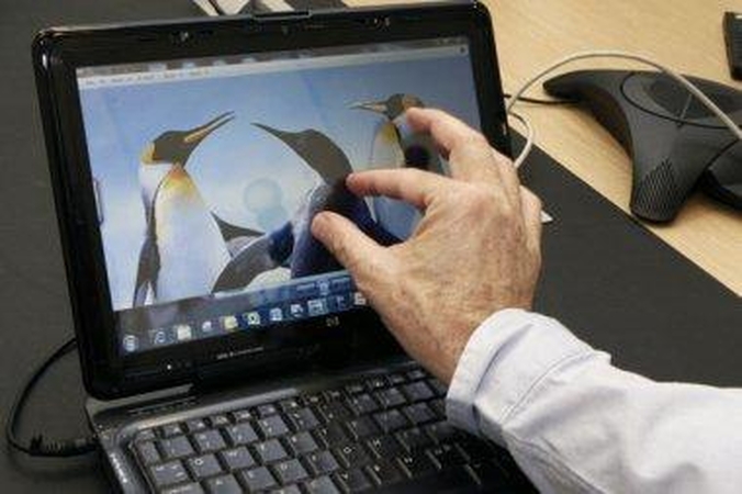 "Apple" kuria lietimais valdomą kompiuterį?
