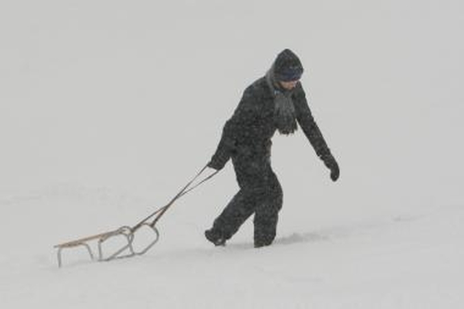 Pavojingiausia slidinėti ant Tauro kalno ir Šeškinės kalvų