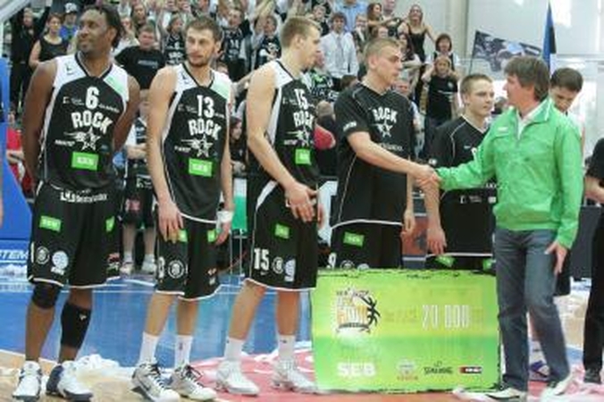 SEB BBL bronzą iškovojo Tartu „Rock“