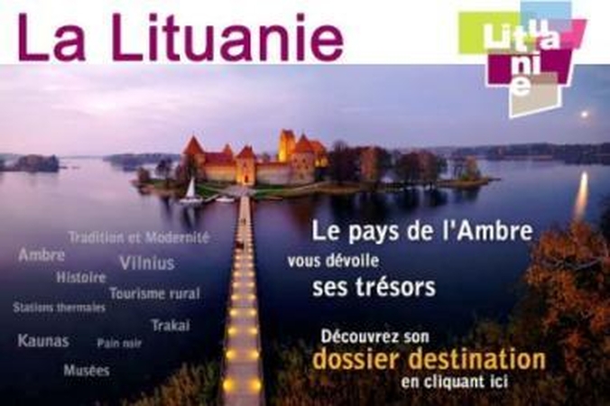 La Lituanie reklama Prancūzijoje nekainuos nei euro