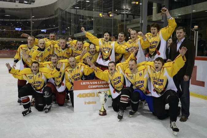 Nacionalinės ledo ritulio lygos čempionai paaiškės savaitgalį