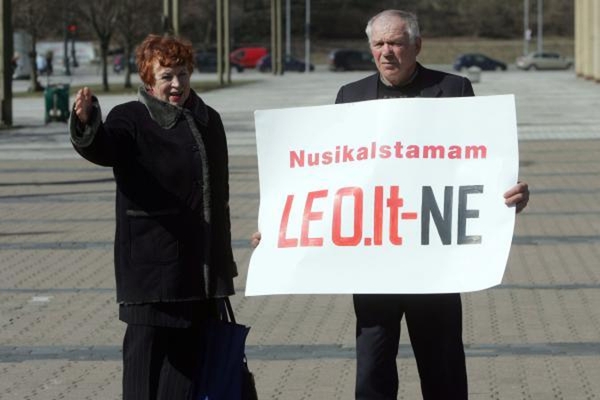Visuomenė – prieš „Leo LT“