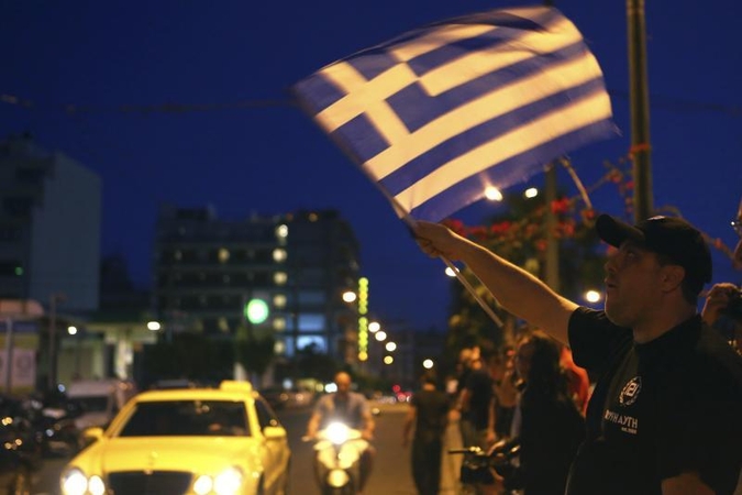 Graikai atmetė euro zonos griežto taupymo priemones