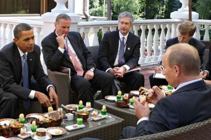 B.Obama ir V.Putinas negailėjo vienas kitam mandagių žodžių