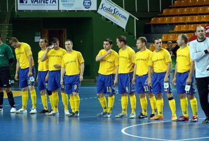 Kauno "Nautara" ketvirtą kartą iš eilės tapo Lietuvos salės futbolo čempione