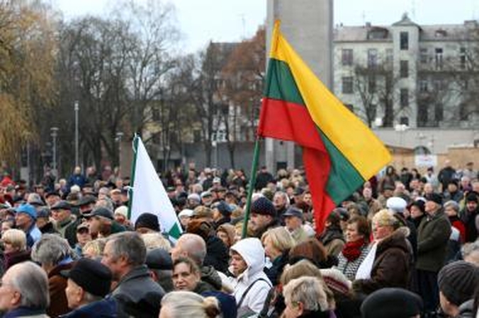 K.Čilinsko mitinge - tūkstantinė kauniečių minia (papildyta)