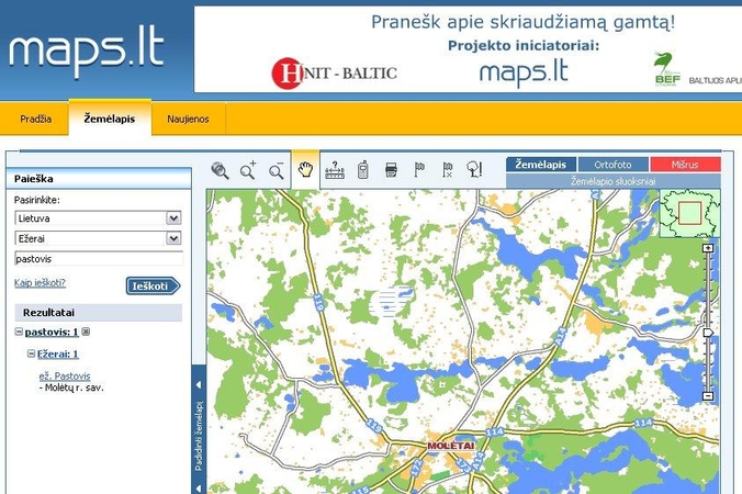 Maps.lt kviečia pranešti apie skriaudžiamą gamtą