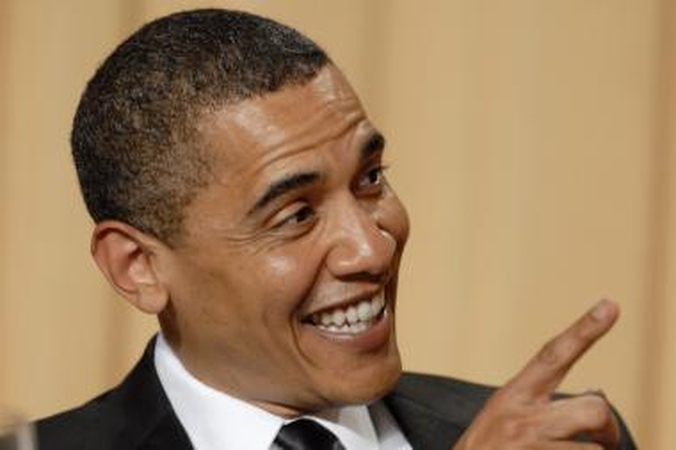 B.Obama atsiskleidė kaip šoumenas