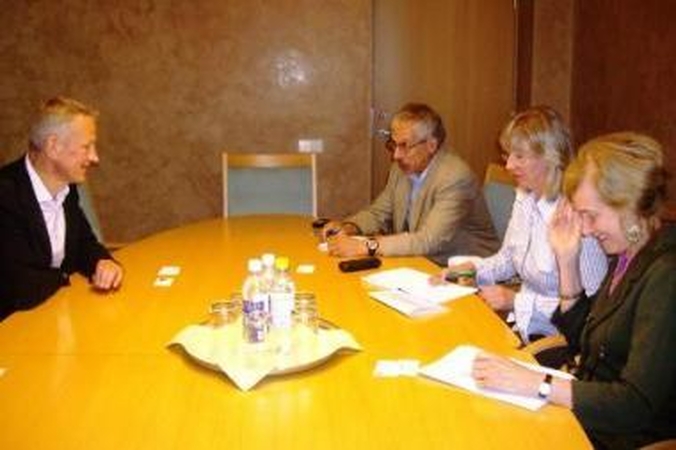 Aplinkos ministras susitiko su UNESCO ekspertais 