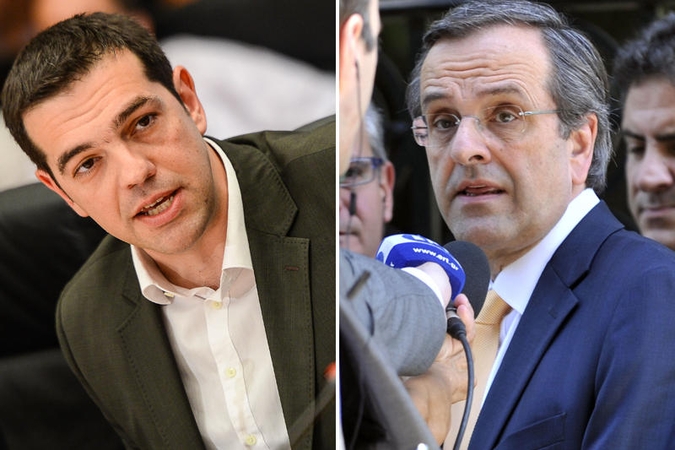 Kartų susidūrimas Graikijoje: A.Samaras prieš A.Ciprą