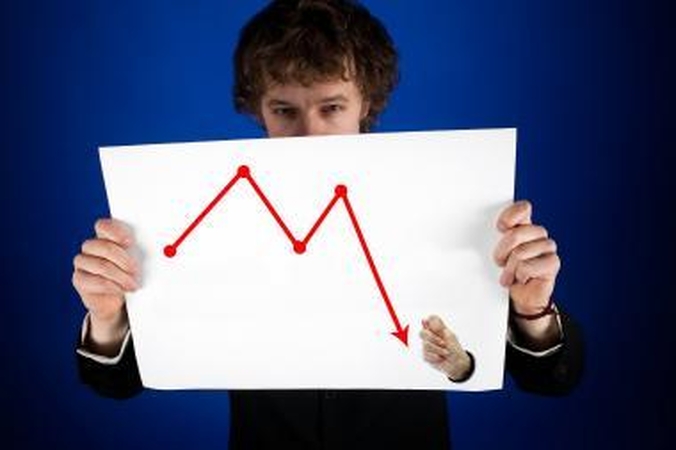 Euro zonos bankų nuostoliai dėl krizės - 553 mlrd. eurų