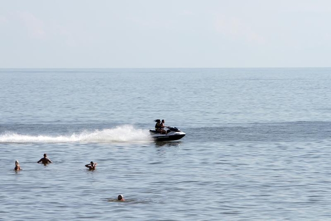 Palangos gelbėtojai sulaikė neregistruotą vandens motociklą