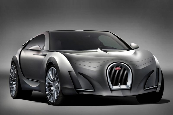 „Koncepcinis Bugatti“: kur dingo priekiniai žibintai?