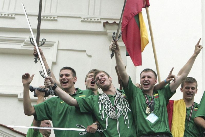 Vakare į Kauną atvyko auksinė Lietuvos 19-mečių rinktinė 