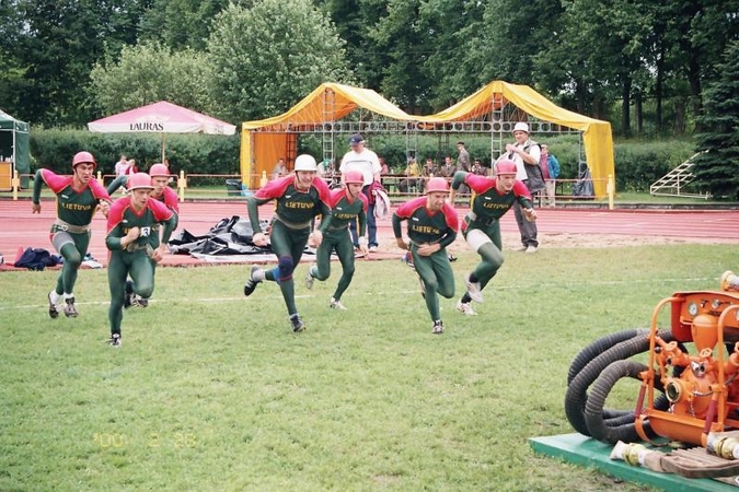 Palangoje – šalies ugniagesybos sporto čempionatas