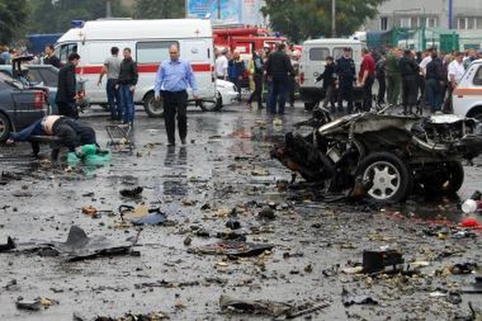 Vladikaukazo turgavietėje per sprogimą žuvo devyniolika žmonių (dar papildyta)