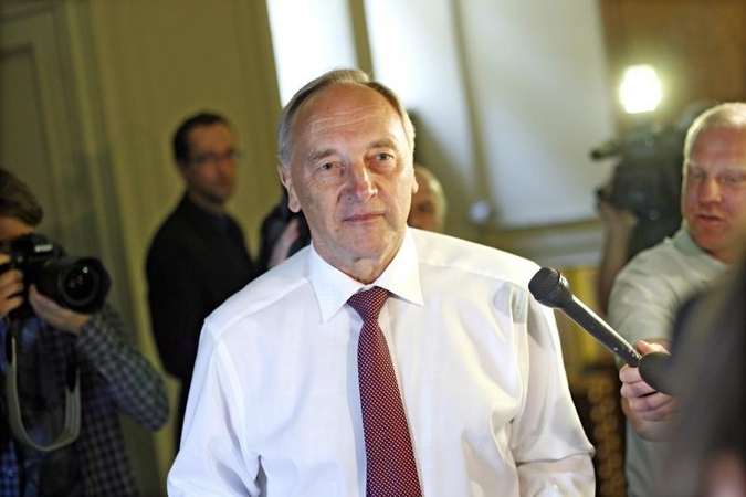 Latvijos prezidentu išrinktas A. Bėrzinis