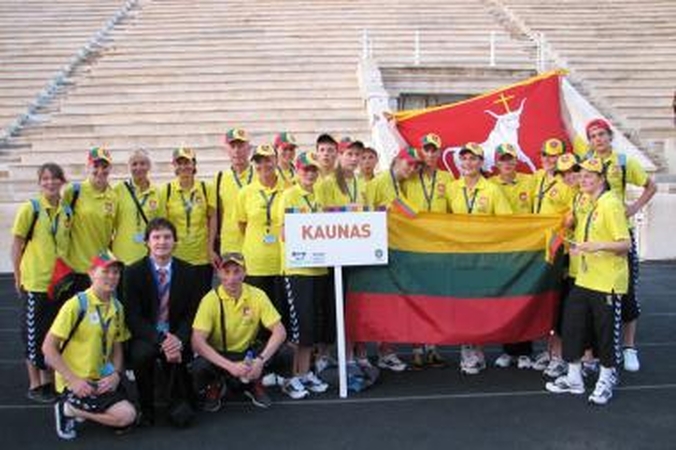 Jaunieji Kauno atletai namo parvežė medalių