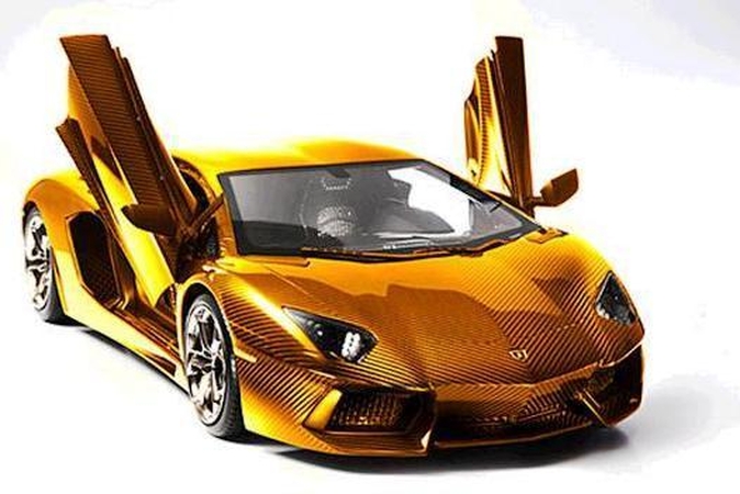 Deimantinis „Lambo Aventador“ 10 kartų brangesnis už originalą