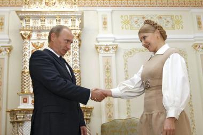 J.Tymošenko rado su V.Putinu bendrą kalbą