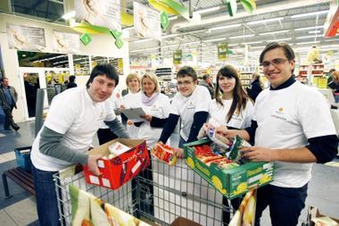 „Maisto bankui“ paaukota maisto už 600 tūkst. litų