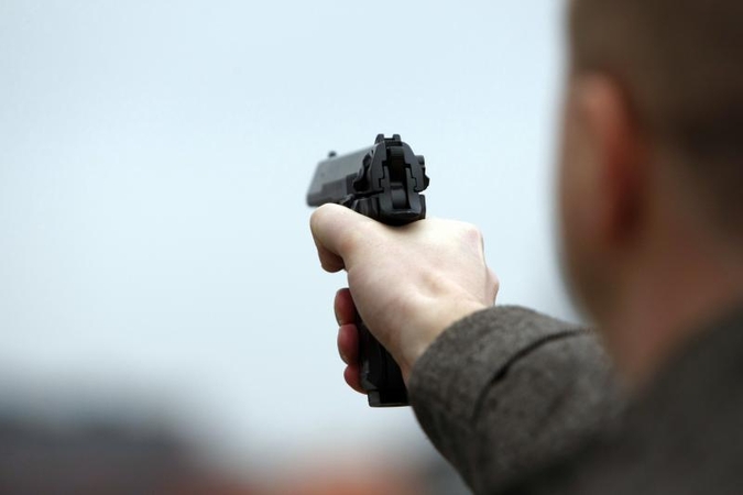 Kaimynas Klaipėdos rajono gyventojai grasino pistoletu