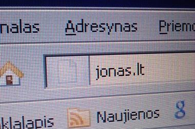 Populiariausi vardai jau tapo .lt domenais