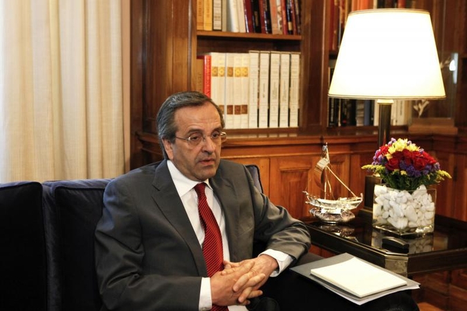 A.Samaras ragina sudaryti „nacionalinį susitarimą“ dėl vyriausybės